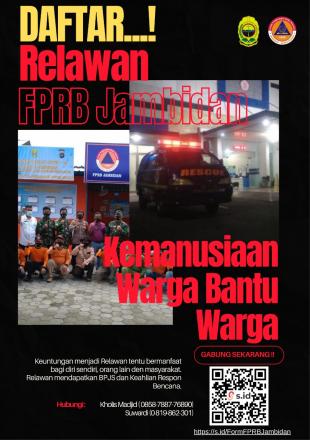 FPRB JAMBIDAN BUKA PELUANG PENGABDIAN